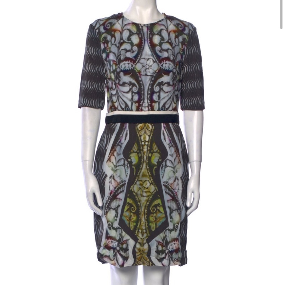 Peter Pilotto Printed Mini Dress sz M